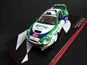 1:43 Altaya Toyota Celica GT4 1996 White W/Blue & Green Stripes. Uploaded by indexqwest